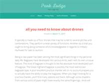 Tablet Screenshot of parklodgehotel.ie